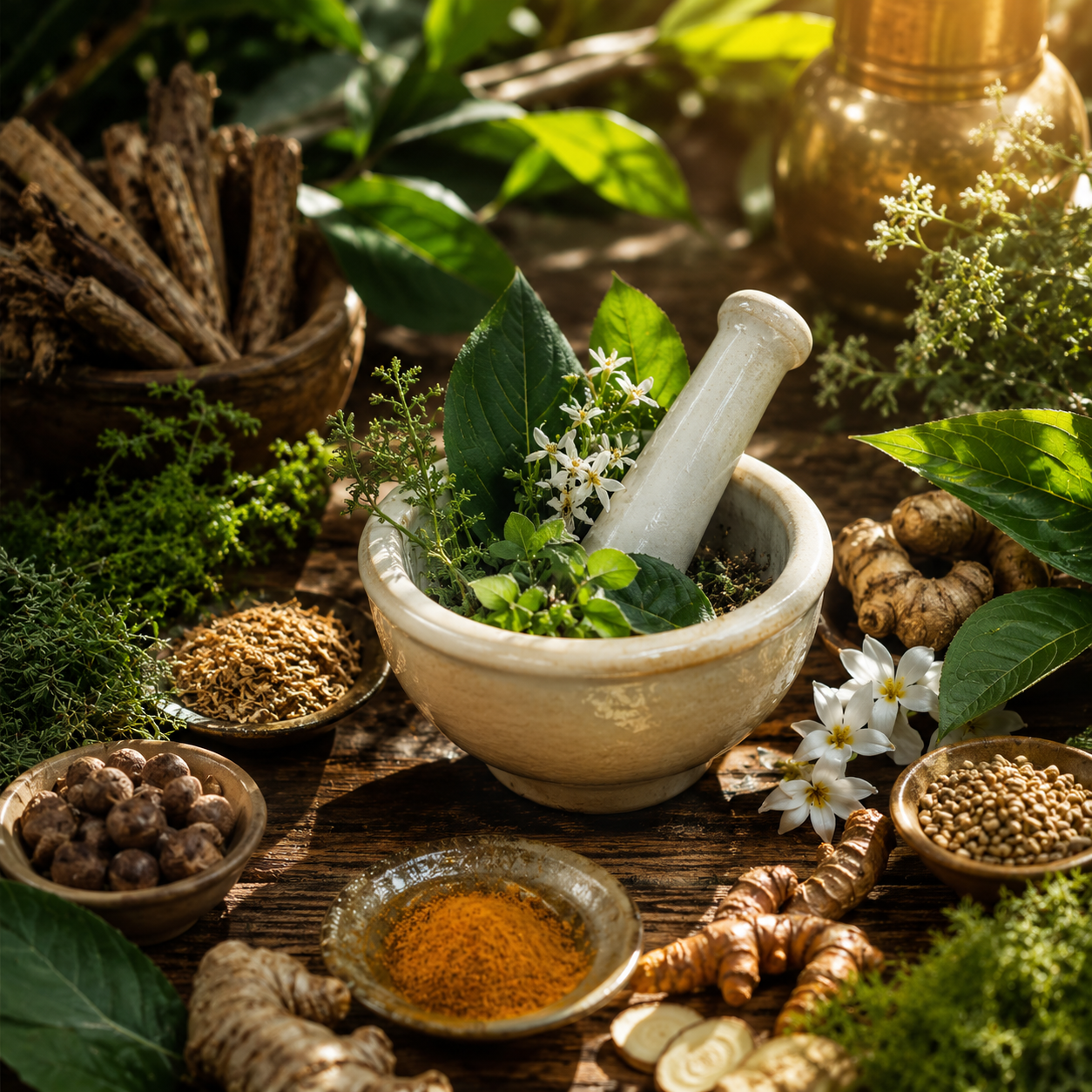 Ancient Glow Secrets: Ayurveda vs. Amazonian Botanicals